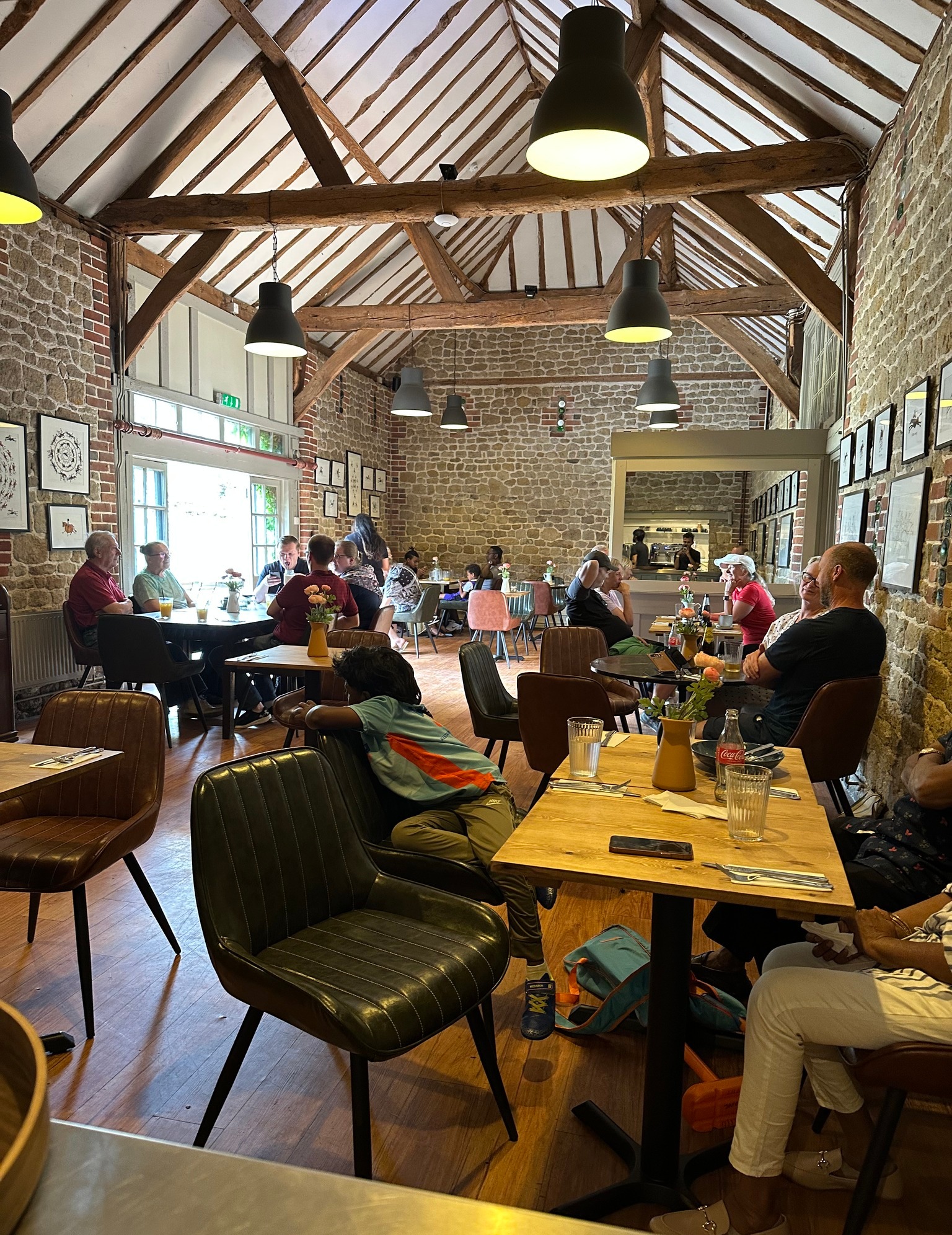 Inside The Barn Cafe